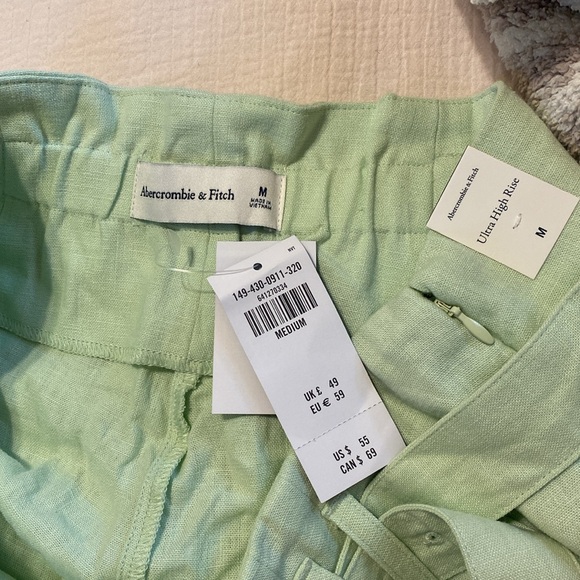 Abercrombie & Fitch Linen Shorts - Picture 3 of 4